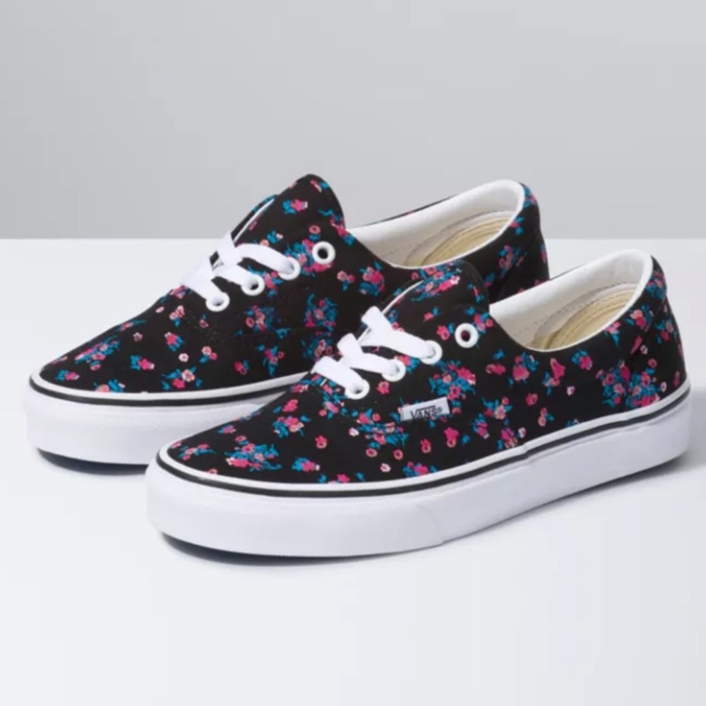 NWT Vans Era Floral Skate Sneakers W 7, M 5.5 - Picture 10 of 10